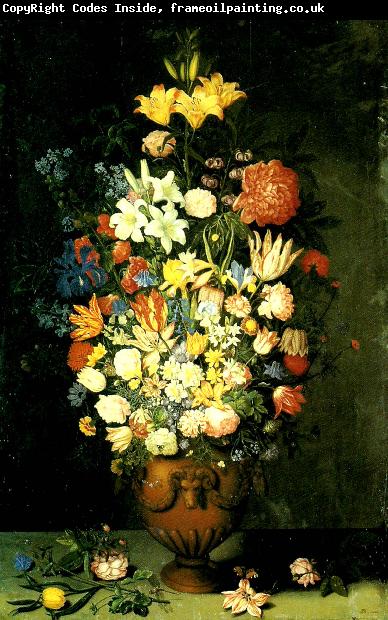 Ambrosius Bosschaert stilleben med stor blomstervas